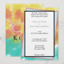 Search for artsy wedding invitations Yellow