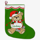 Search for teddy bear christmas stockings Kids