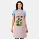 Search for frog lover aprons Animal