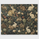 Search for rabbit wrapping paper Forest animals