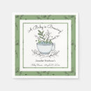 Search for tea party napkins Typography