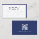 Search for blue border business cards Professional