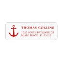 Search for modern anchor return address labels Coastal