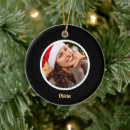 Search for wedding photo christmas tree decorations Black