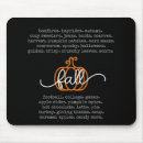 Search for fall pumpkin mousepads Orange