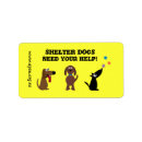 Search for charity return address labels Animal