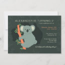 Search for koala bear birthday invitations Koalas