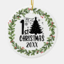 Search for my 1st christmas tree decorations Baby's first christmas