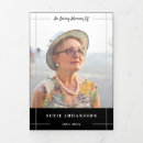 Search for folded funeral programmes Elegant