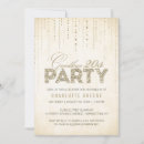 Search for goodbye birthday invitations Glitter
