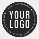 Search for thank you classic stickers Black