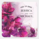 Search for purple watercolor flowers stickers Burgundy