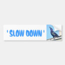 Search for slow down bumper stickers Driving