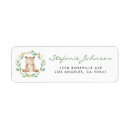 Search for botanical baby shower return address labels Cute