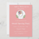 Search for hair salon opening invitations Beautician