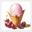 Search for vintage ice cream stickers Food