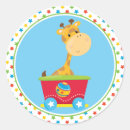 Search for circus train stickers Giraffe
