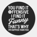 Search for offensive saying stickers Autumn vibes