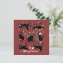 Search for funny black christmas cards Santa claus
