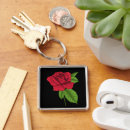 Search for tattoo square key rings Red