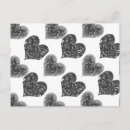 Search for symmetrical postcards Black and white
