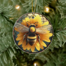 Search for bee christmas tree decorations Sunflower