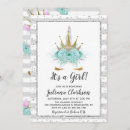Search for unicorn princess baby shower invitations Gold