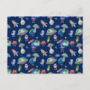 Search for space monsters postcards Spaceship