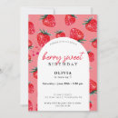 Search for summer birthday invitations Berry sweet