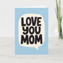 Search for speech bubble cards Blue