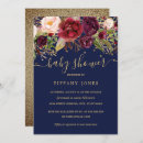 Search for navy and gold baby shower invitations Watercolor