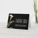 Search for calla lilies thank you cards Modern