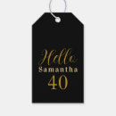 Search for 40th birthday gift tags Forty
