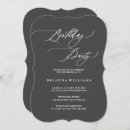 Search for black white and grey grey invitations Modern