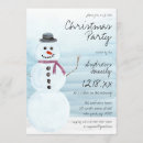 Search for snowman christmas invitations Modern