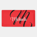Search for red and black party decor Typography