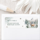 Search for deer return address labels Forest