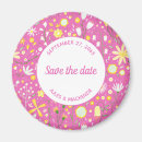 Search for pink floral save the dates Modern