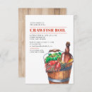 Search for picnic engagement party invitations Crawfish boil