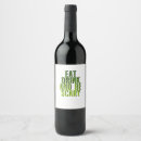 Search for funny quote wine labels Trick or treat