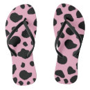 Search for cow print jandals For her
