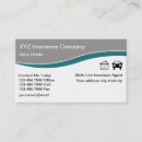 Search for insurance agent business cards Auto
