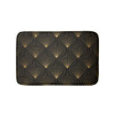 Search for black gold art deco bath mats Vintage