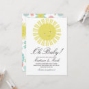 Search for sun baby shower invitations Cute