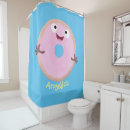 Search for donut shower curtains Cartoon