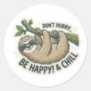Search for slow down stickers Sloth