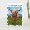 Search for highland cow birthday cards Funny