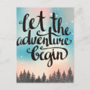 Search for adventure seasonal cards Typography