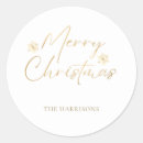 Search for gold foil christmas stickers Simple