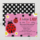 Search for red ladybug invitations Girl